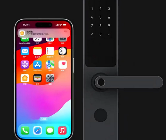 潍坊iPhone维修站分享在iPhone上使用家庭钥匙开启智能门锁 