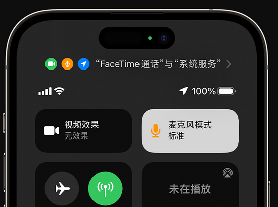 潍坊苹果授权维修网点分享iPhone在通话时让你的声音更清晰 