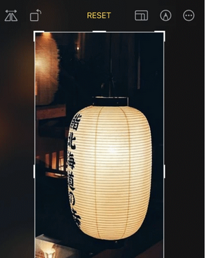潍坊苹果手机维修店分享iOS17中一键式裁剪功能使用方法