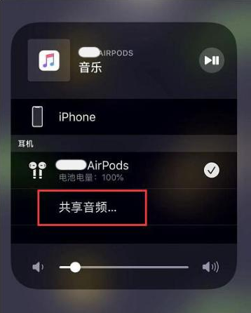 潍坊苹果14音频维修点分享iPhone14音频共享设置方法 