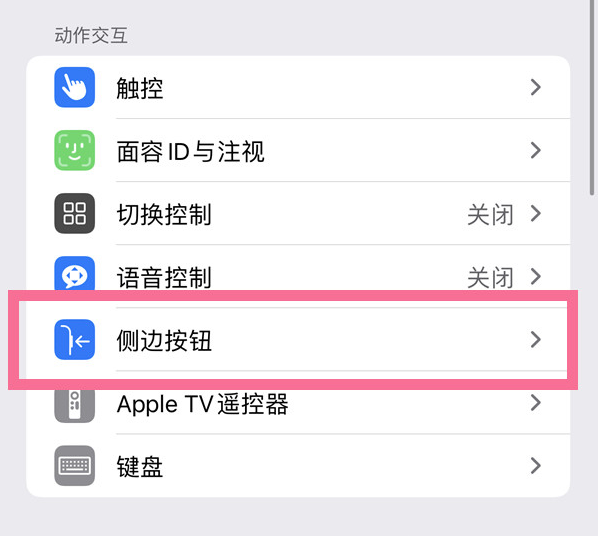 潍坊苹果14维修店分享iPhone14 Plus侧键双击下载功能关闭方法 