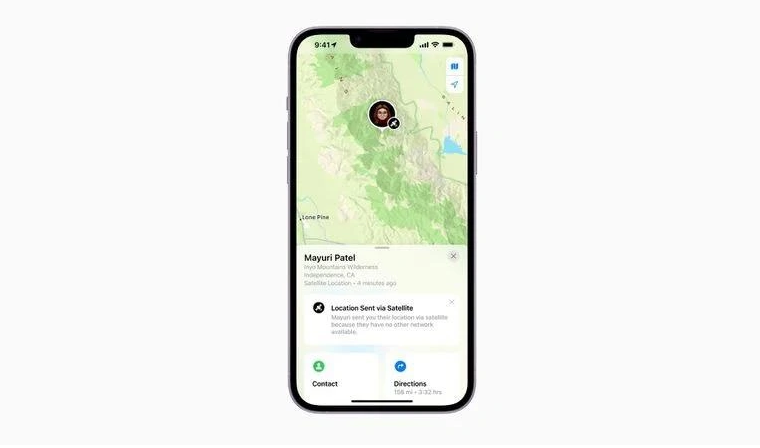 潍坊苹果14维修分享iPhone14系列中 FindMy功能通过卫星分享位置方法教程 