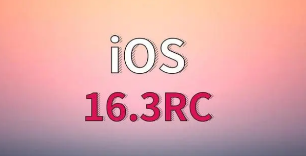 潍坊苹果手机维修分享iOS 16.3 RC版升级_iOS 16.3 RC版一键刷机教程 